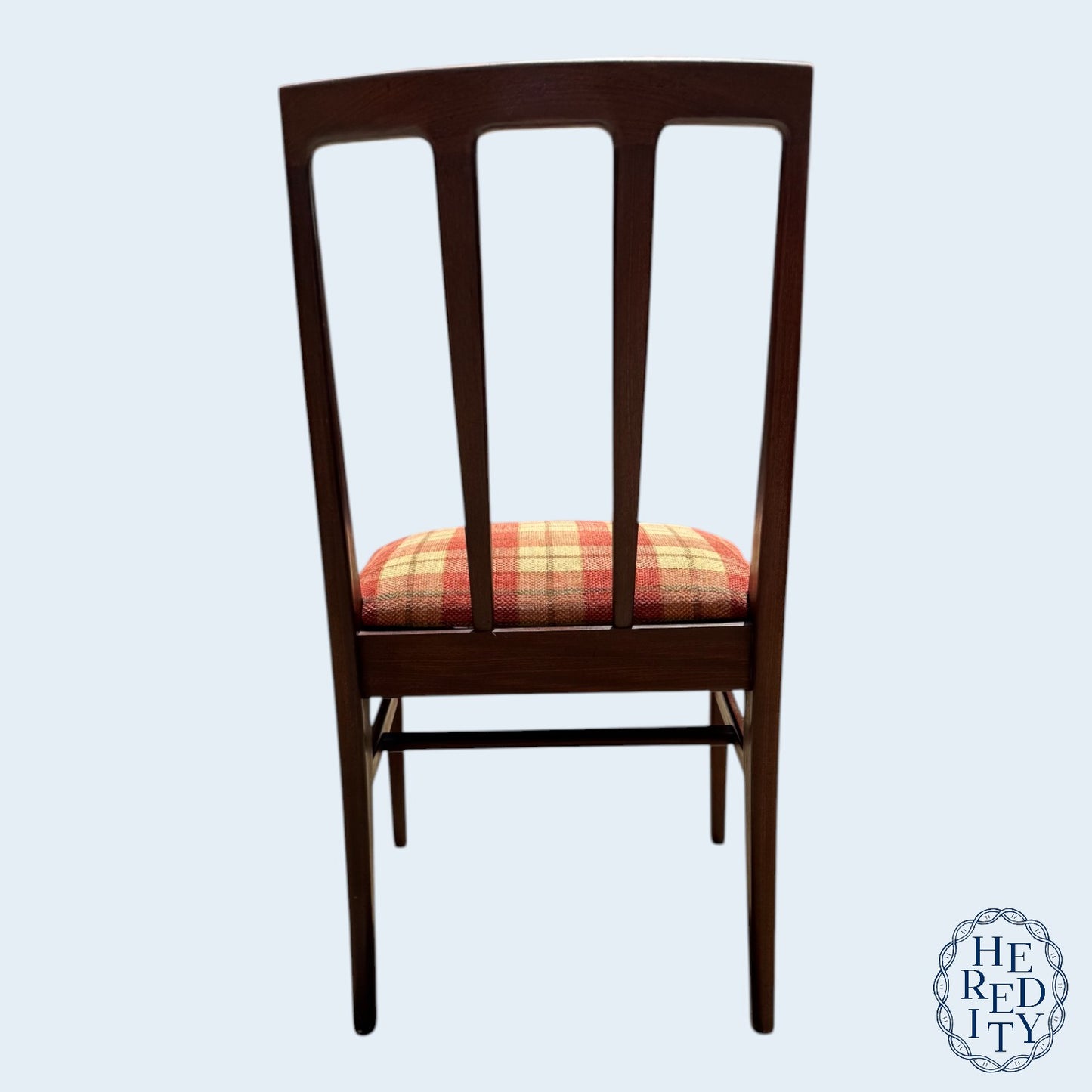 Set of Six British Mid-Century Afromosia Teak Volnay Dining Chairs by A. Younger LTD